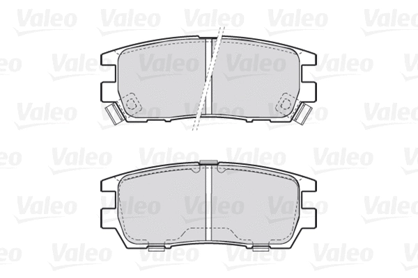 Brake Pad Set, disc brake (301519)