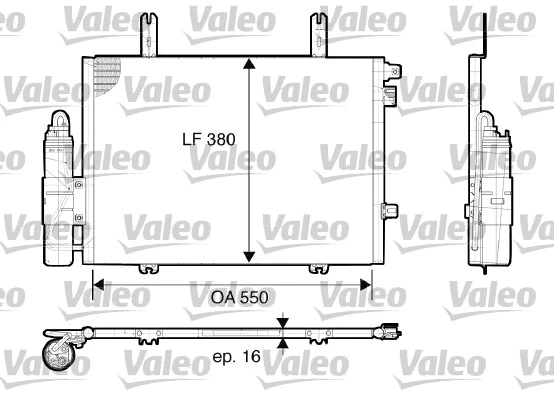 Condenser, air conditioning (817662)
