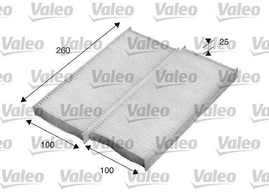 Filter, cabin air (715520)