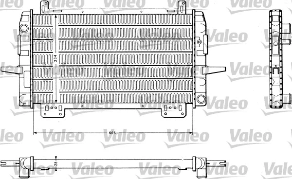 Radiator, engine cooling (811048)