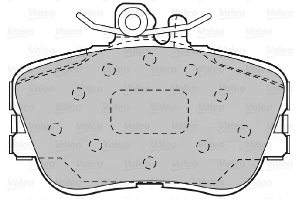 Brake Pad Set, disc brake (598013)