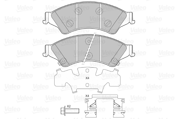 Brake Pad Set, disc brake (601466)