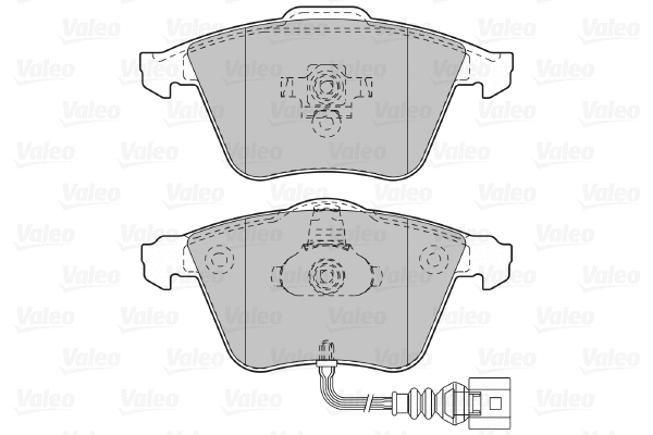 Brake Pad Set, disc brake (598863)