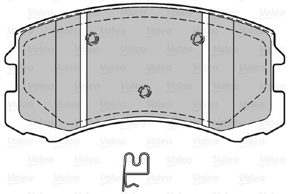 Brake Pad Set, disc brake (598864)