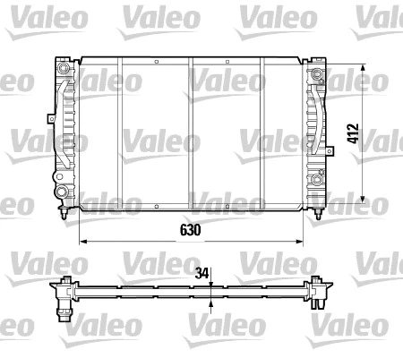 Radiator, engine cooling (731755)