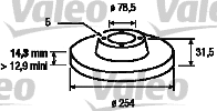 Brake Disc (186168)