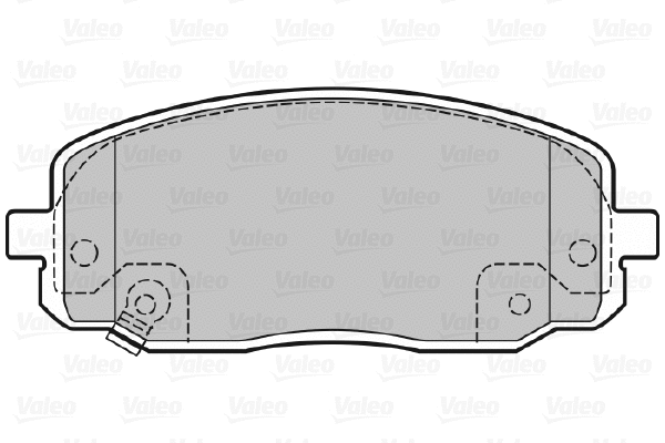 Brake Pad Set, disc brake (598707)