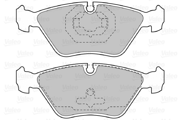 Brake Pad Set, disc brake (598616)