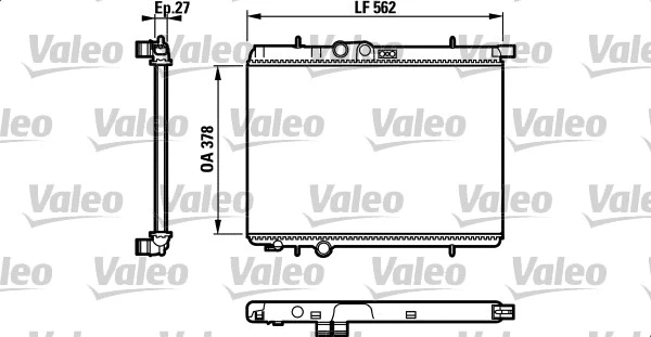 Radiator, engine cooling (732307)