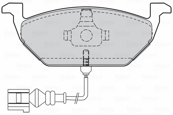 Brake Pad Set, disc brake (301408)