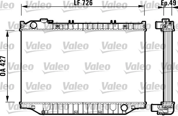 Radiator, engine cooling (732415)