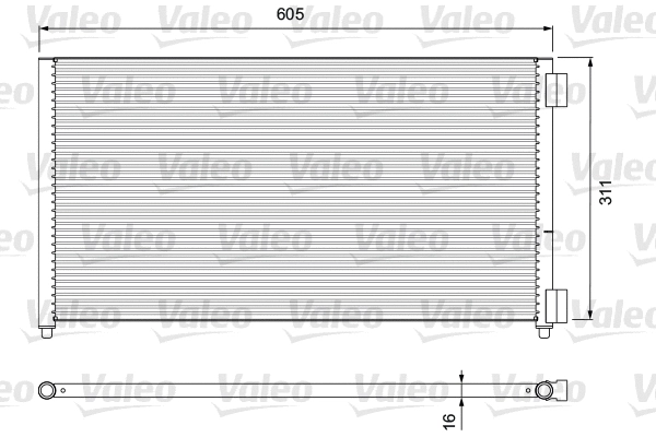 Condenser, air conditioning (817799)
