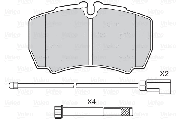 Brake Pad Set, disc brake (601577)