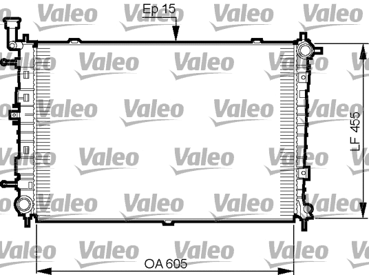 Radiator, engine cooling (735516)