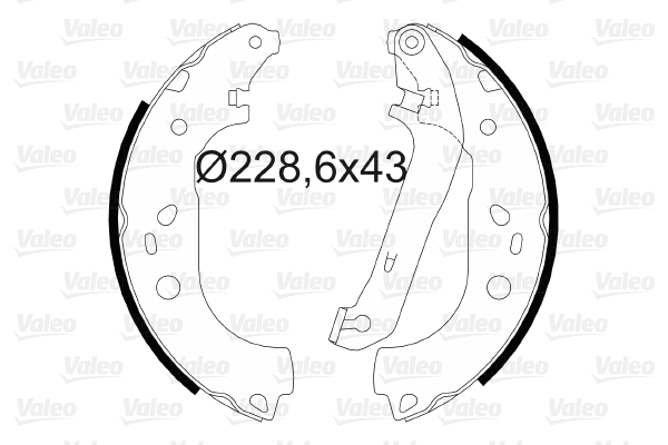 Brake Shoe Set (564068)