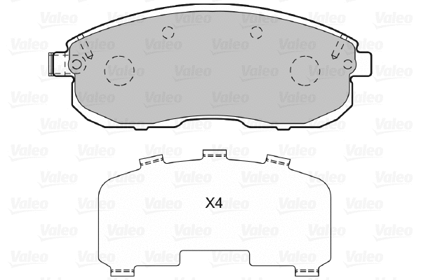 Brake Pad Set, disc brake (601013)
