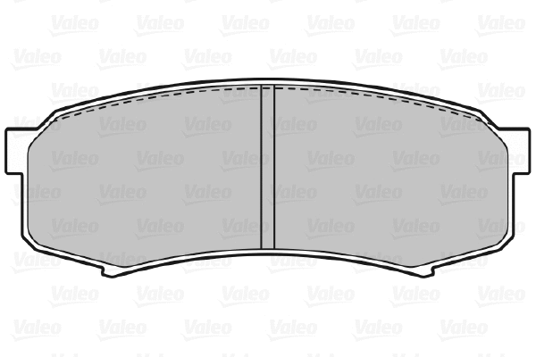 Brake Pad Set, disc brake (598777)