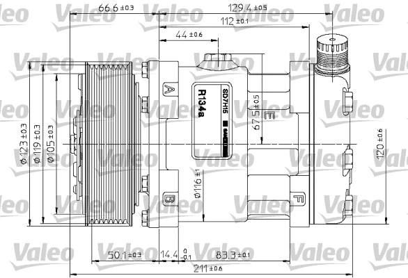 Compressor, air conditioning (815867)