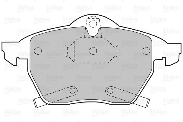 Brake Pad Set, disc brake (598454)