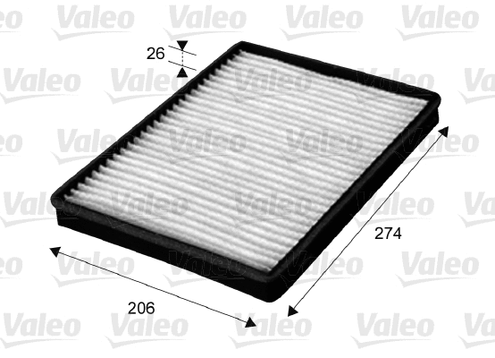 Filter, cabin air (715654)