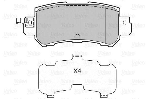 Brake Pad Set, disc brake (601355)
