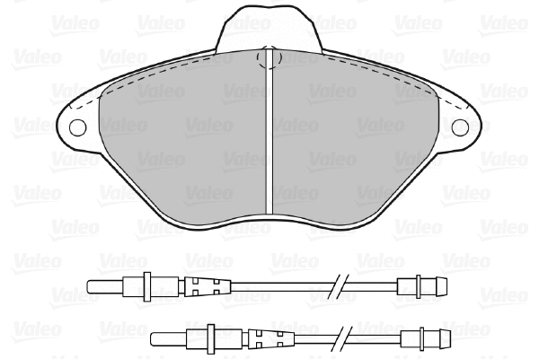 Brake Pad Set, disc brake (598383)