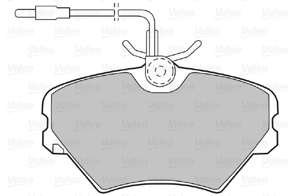 Brake Pad Set, disc brake (598599)