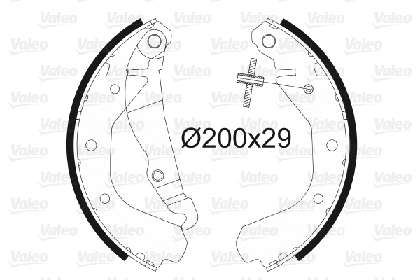Brake Shoe Set (562039)