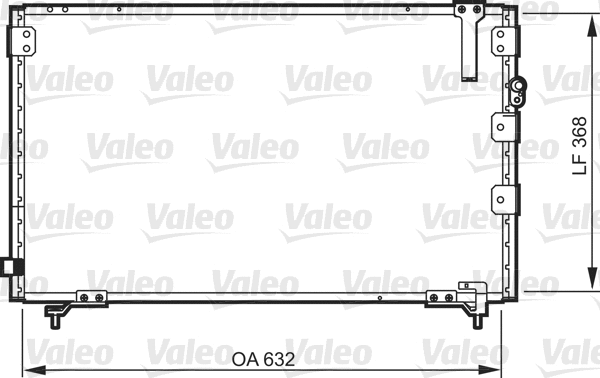 Condenser, air conditioning (818105)