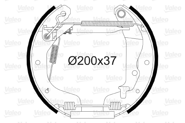 Brake Shoe Set (554874)