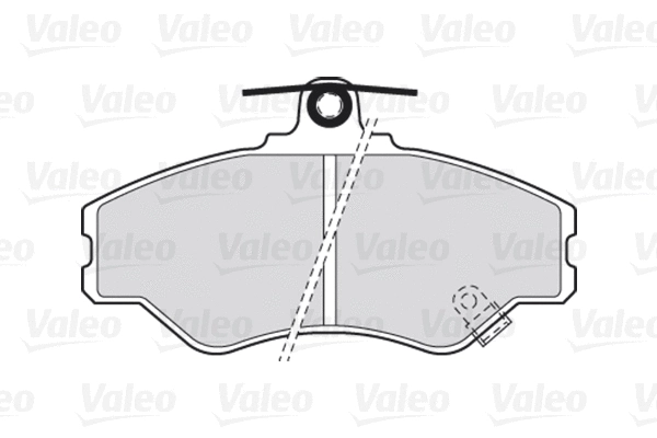 Brake Pad Set, disc brake (301634)