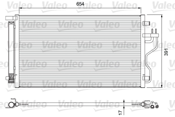 Condenser, air conditioning (815215)