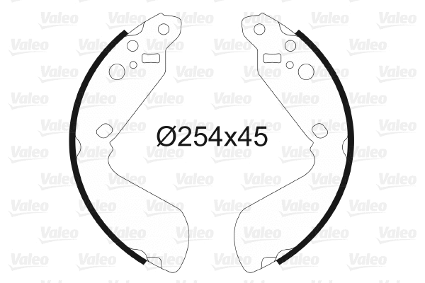 Brake Shoe Set (562992)