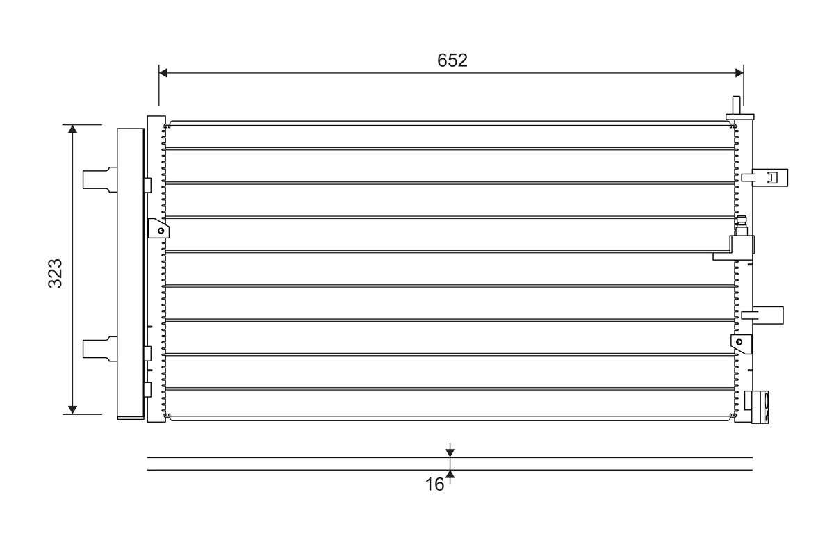 Condenser, air conditioning (822761)