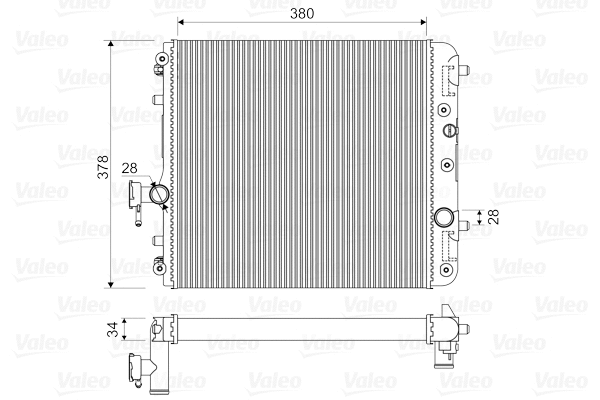 Radiator, engine cooling (734171)