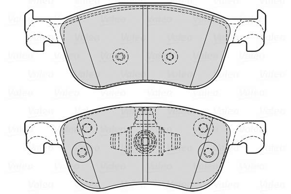 Brake Pad Set, disc brake (601756)