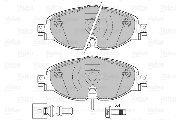 Brake Pad Set, disc brake (601328)