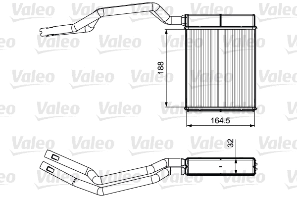 Heat Exchanger, interior heating (812367)