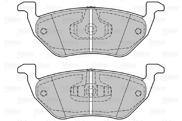 Brake Pad Set, disc brake (601296)