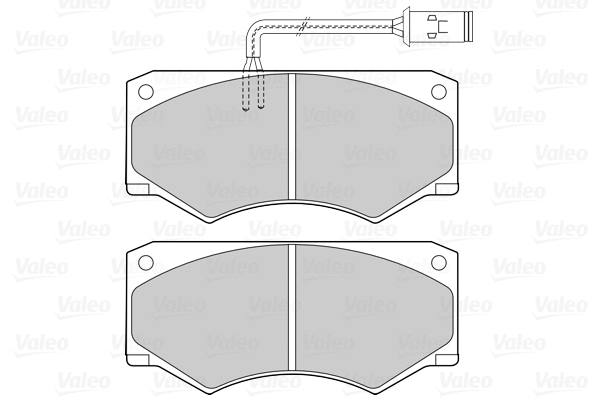 Brake Pad Set, disc brake (601520)