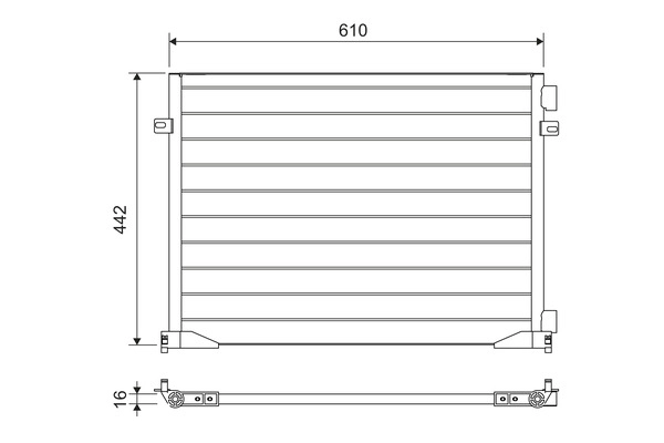 Condenser, air conditioning (817644)