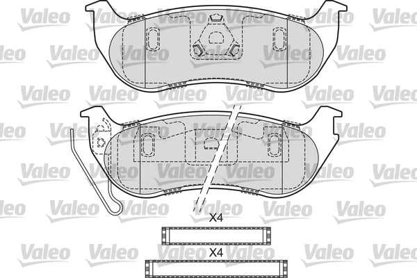Brake Pad Set, disc brake (601683)