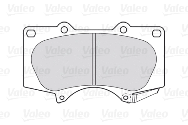 Brake Pad Set, disc brake (301857)