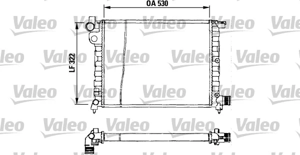Radiator, engine cooling (730569)