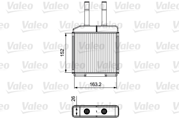 Heat Exchanger, interior heating (811522)