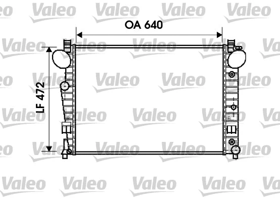 Radiator, engine cooling (734802)