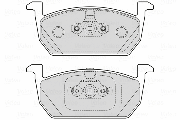 Brake Pad Set, disc brake (601719)