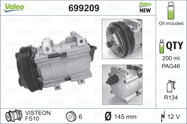 Compressor, air conditioning