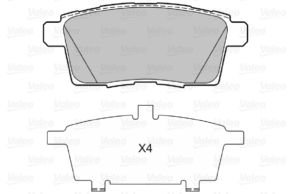 Brake Pad Set, disc brake (601336)