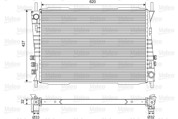 Radiator, engine cooling (701559)